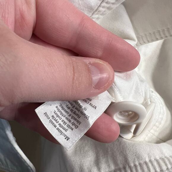 Semantiks White Button Down Lightweight Blazer Jacket Size 1X - Picture 3 of 7